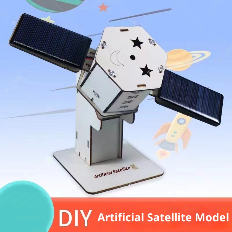 Renewable Energy Model - DIY Güneş Enerjili Uydu Yapımı Seti