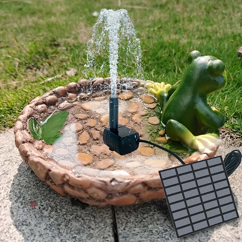 Solar Pool Pump Kit - 6 Nozullu Güneş Çeşmesi - Kuş