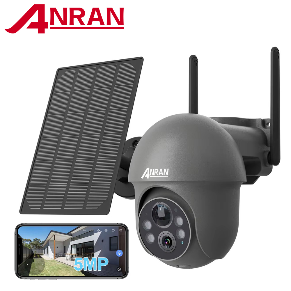 Solar Panel Tilt Mount - ANRAN 2K WiFi Kamera 3/5MP Güneş