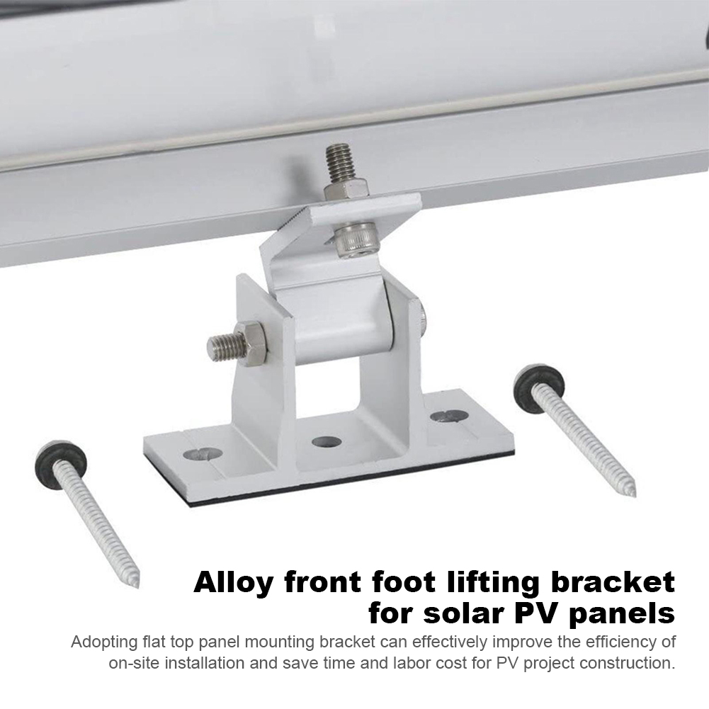 Solar Panel Tilt Mount - 2 Adet Alüminyum Güneş Paneli Braketleri,