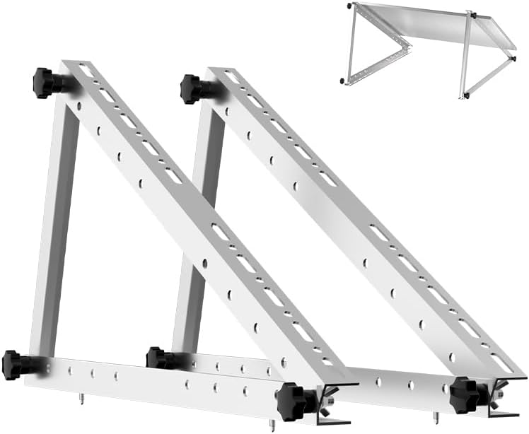 Solar Panel Tilt Mount - Premium 22 inç Ayarlanabilir Güneş Paneli