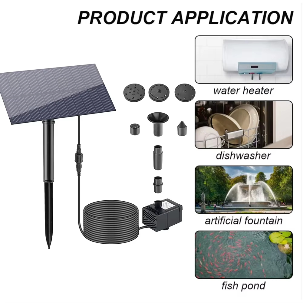 Mini 5W 5V Güneş Enerjili Çeşm - Solar Pool Pump Kit incelemesi ve fiyatı