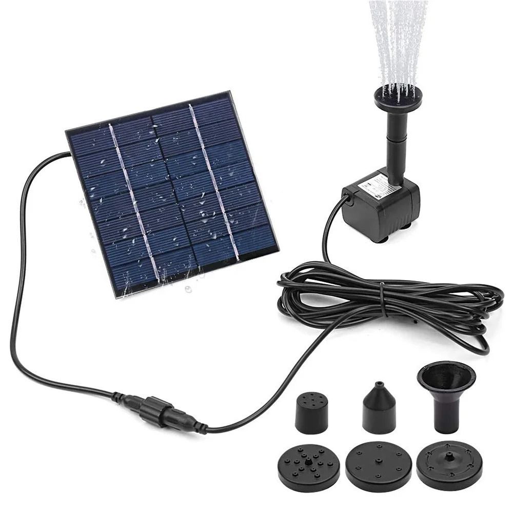 1.4W Mini güneş çeşme pompası  - Solar Pool Pump Kit incelemesi ve fiyatı