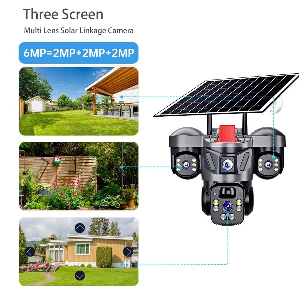 KERUI V380 Pro Açık PTZ 6MP WI - Solar Panel Tilt Mount incelemesi ve fiyatı