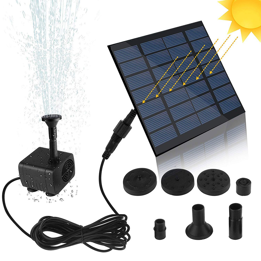 Mini güneş çeşme pompa su pomp - Solar Pool Pump Kit incelemesi ve fiyatı