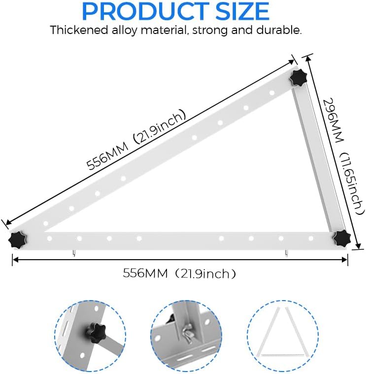 Premium 22 inç Ayarlanabilir G - Solar Panel Tilt Mount incelemesi ve fiyatı